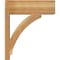 Ekena Millwork Thorton Block Rough Sawn Outlooker, Western Red Cedar, 8"W x 22"D x 26"H OUT08X22X26THR05RWR - alternate 3
